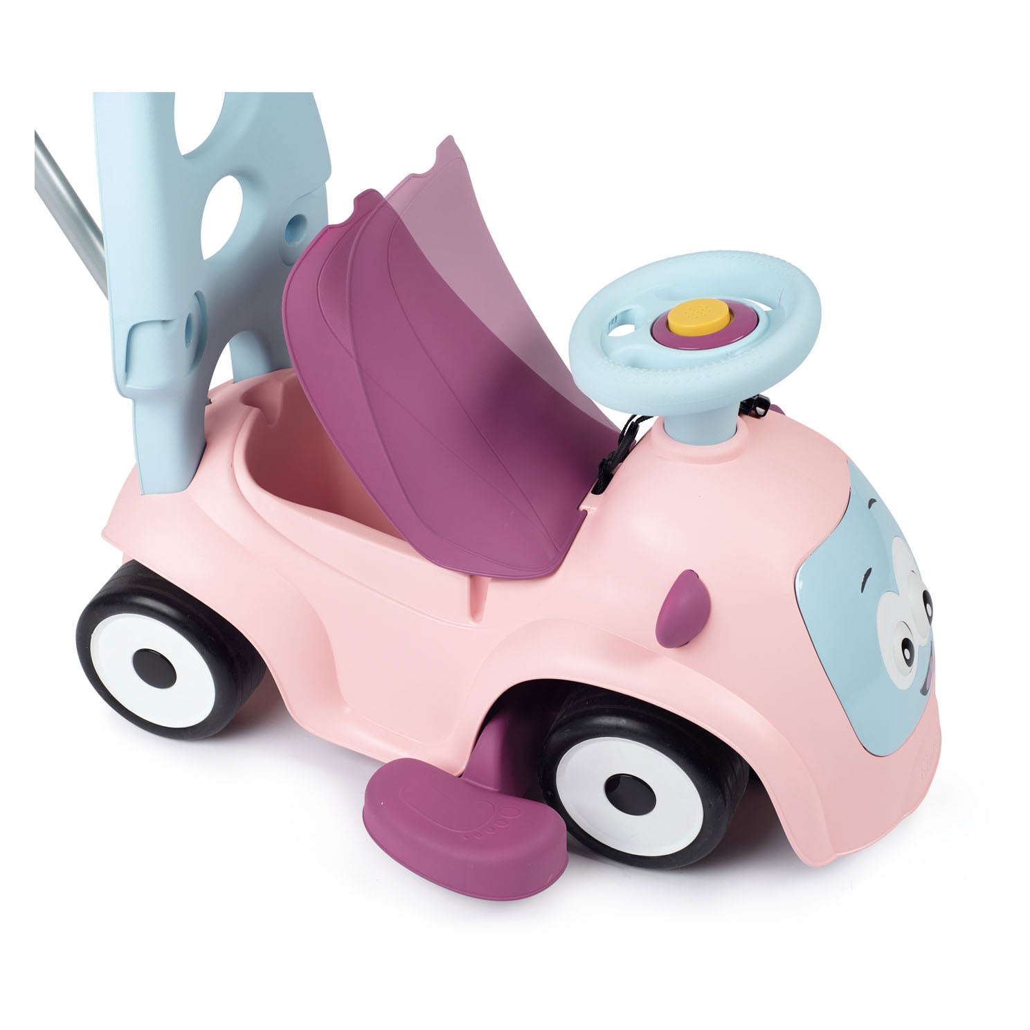 Smoby Maestro Rit Op Loopauto Roze