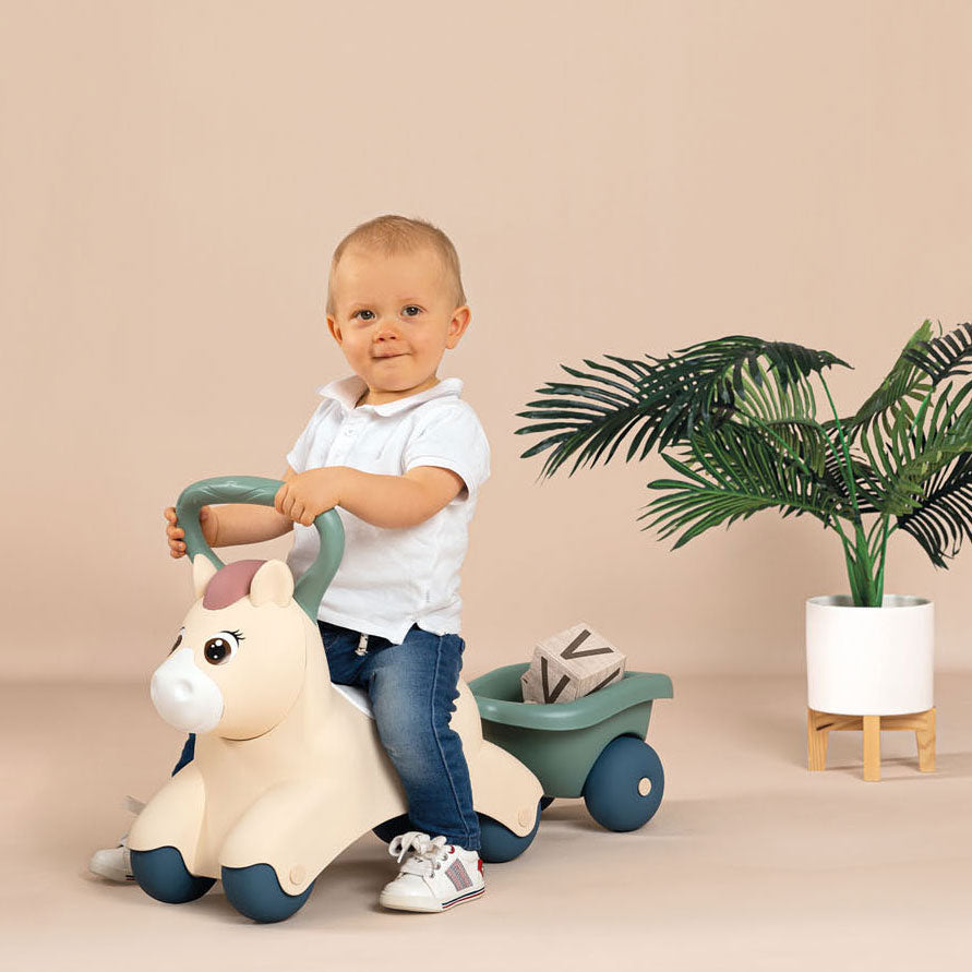 Kleine Smoby Baby Pony Loopauto