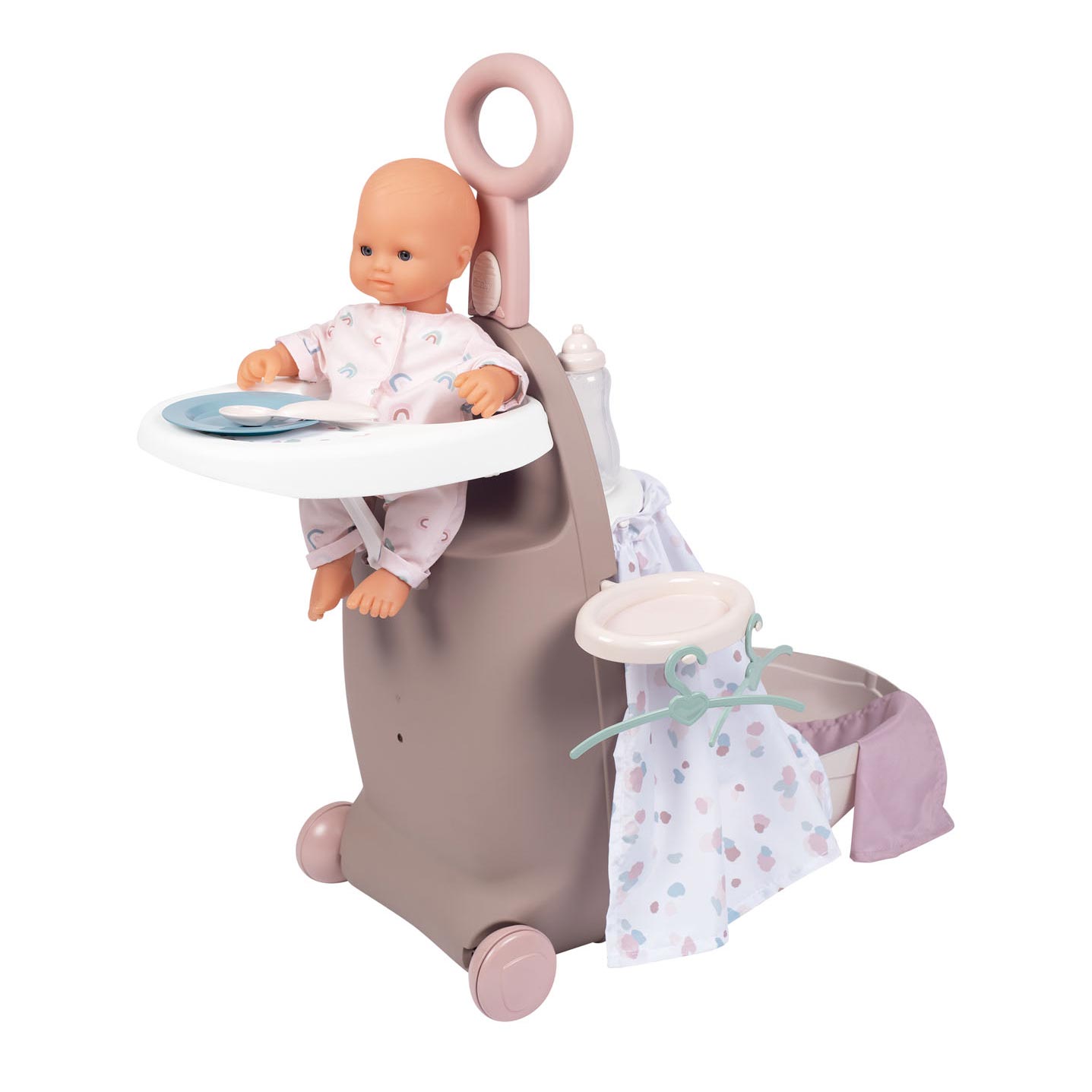 Smoby Baby Nurse Verzorgingswagen, 3in1