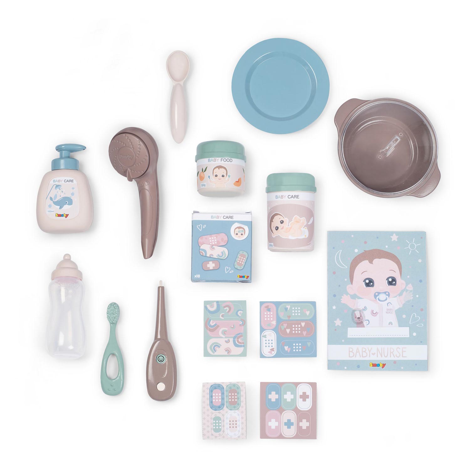 Smoby Babyverpleegkundige Poppen Verzorgingscentrum, 23dlg.