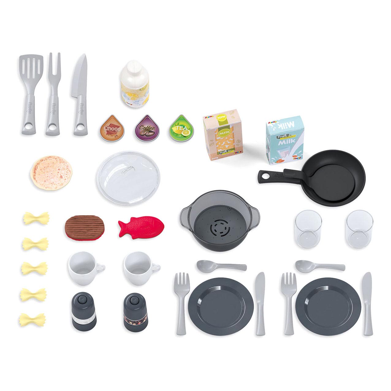 Smoby Tefal Studio Bubbel Keuken XL, 34dlg.