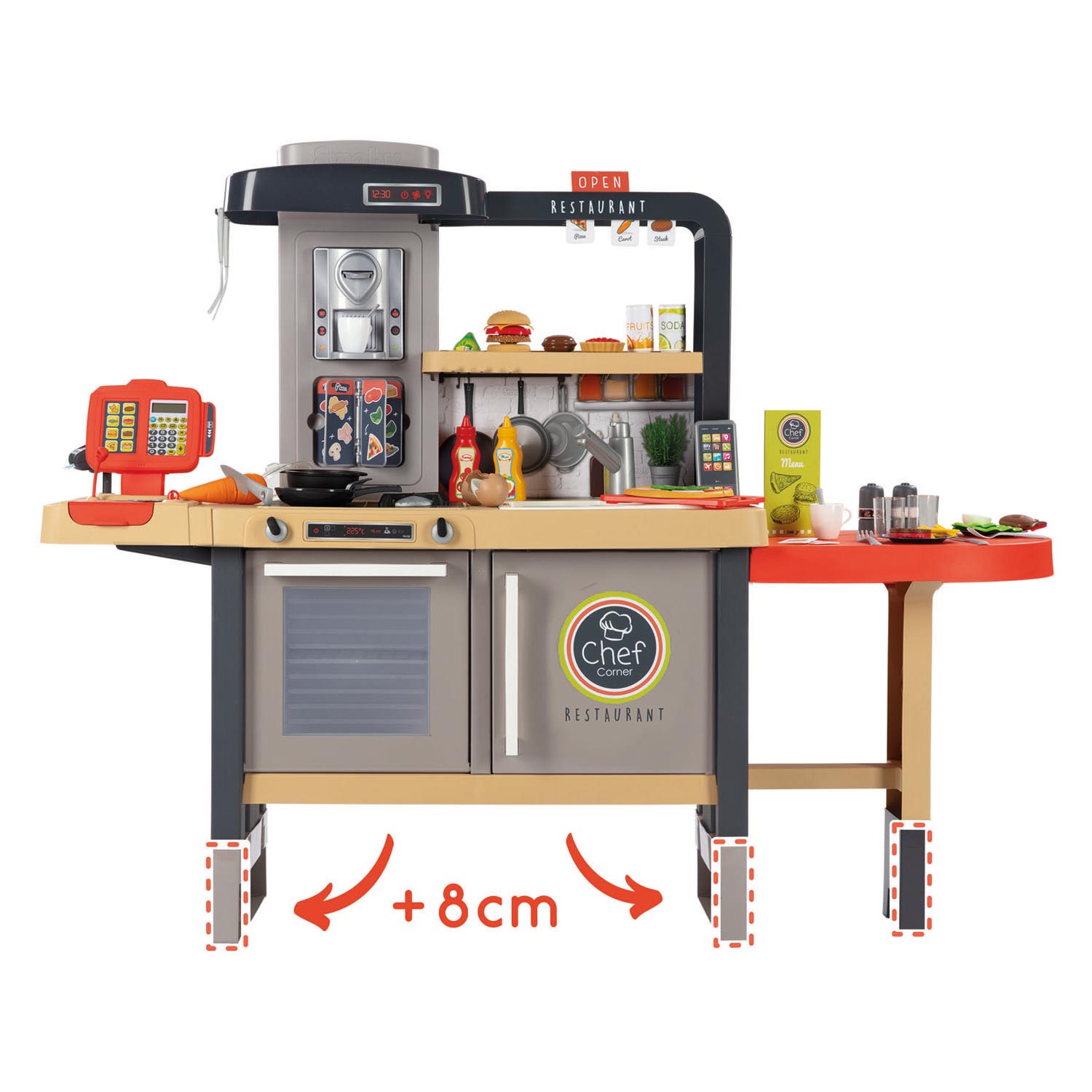 Smoby Chef Corner-restaurant, 70dlg.