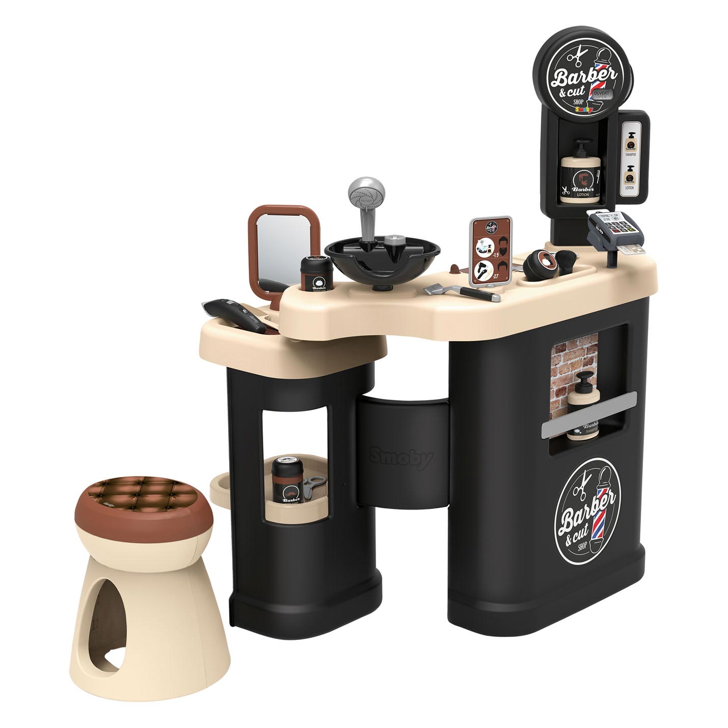 Smoby Barber Cut - Kapperszaak, 19dlg.