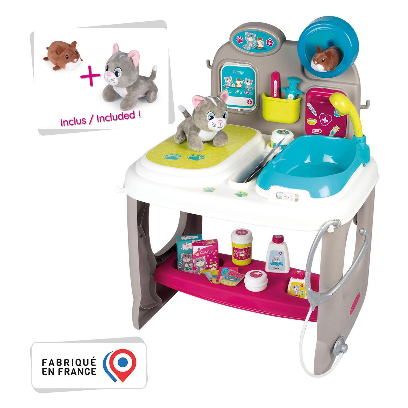 Smoby Dierendokter Centrum, 18dlg.