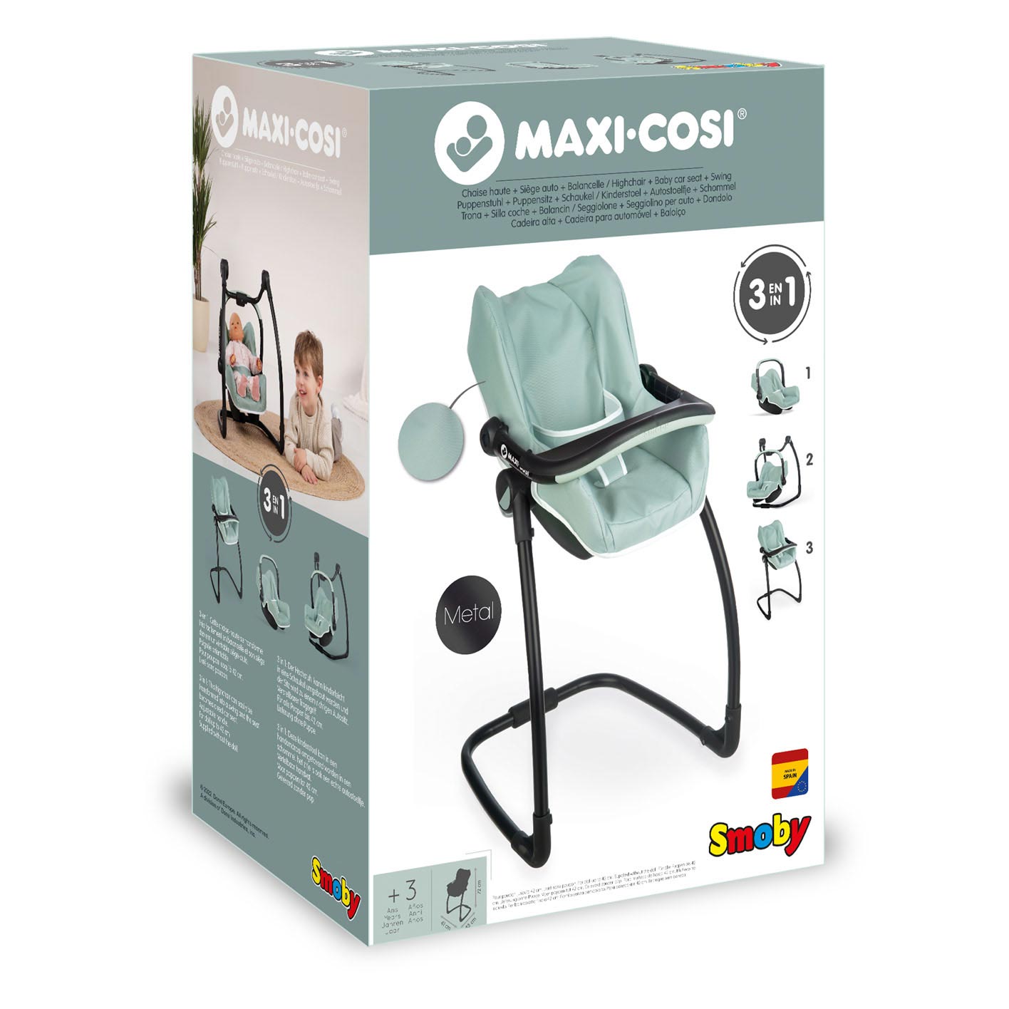 Smoby Maxi-Cosi Sage, 3-in-1