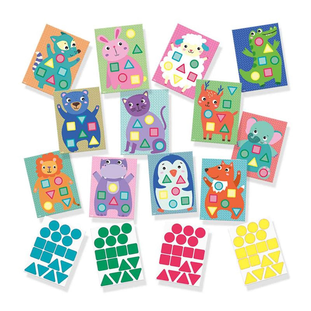 Ses mijn eerste – stickermozaïek met 72 stickers