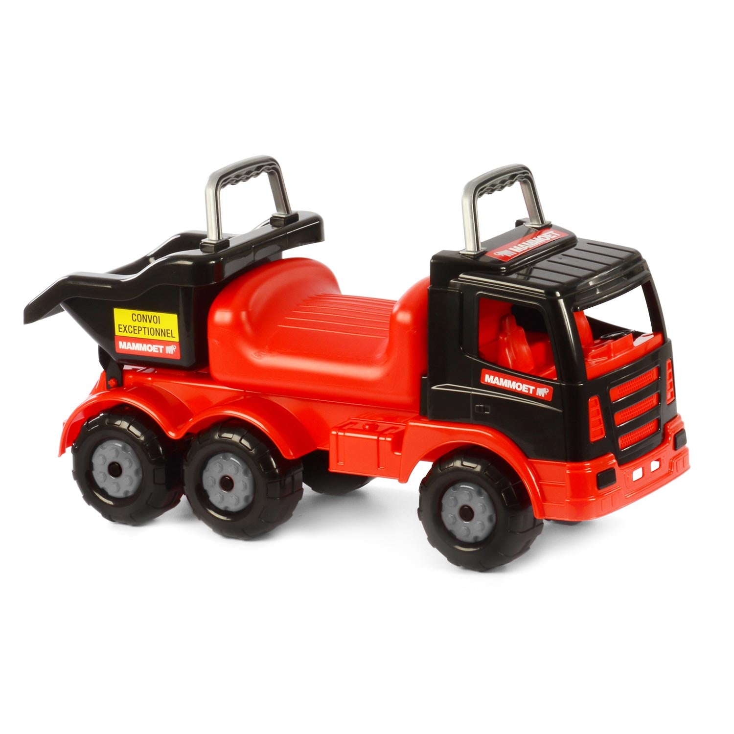 Mammoet speelgoed cavallino mammoet kiepwagen rijd op
