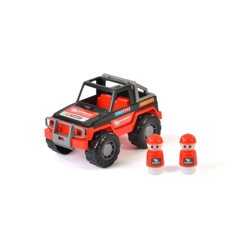 Mammoet speelgoed cavallino mammoet terreinwagen met speelfiguren