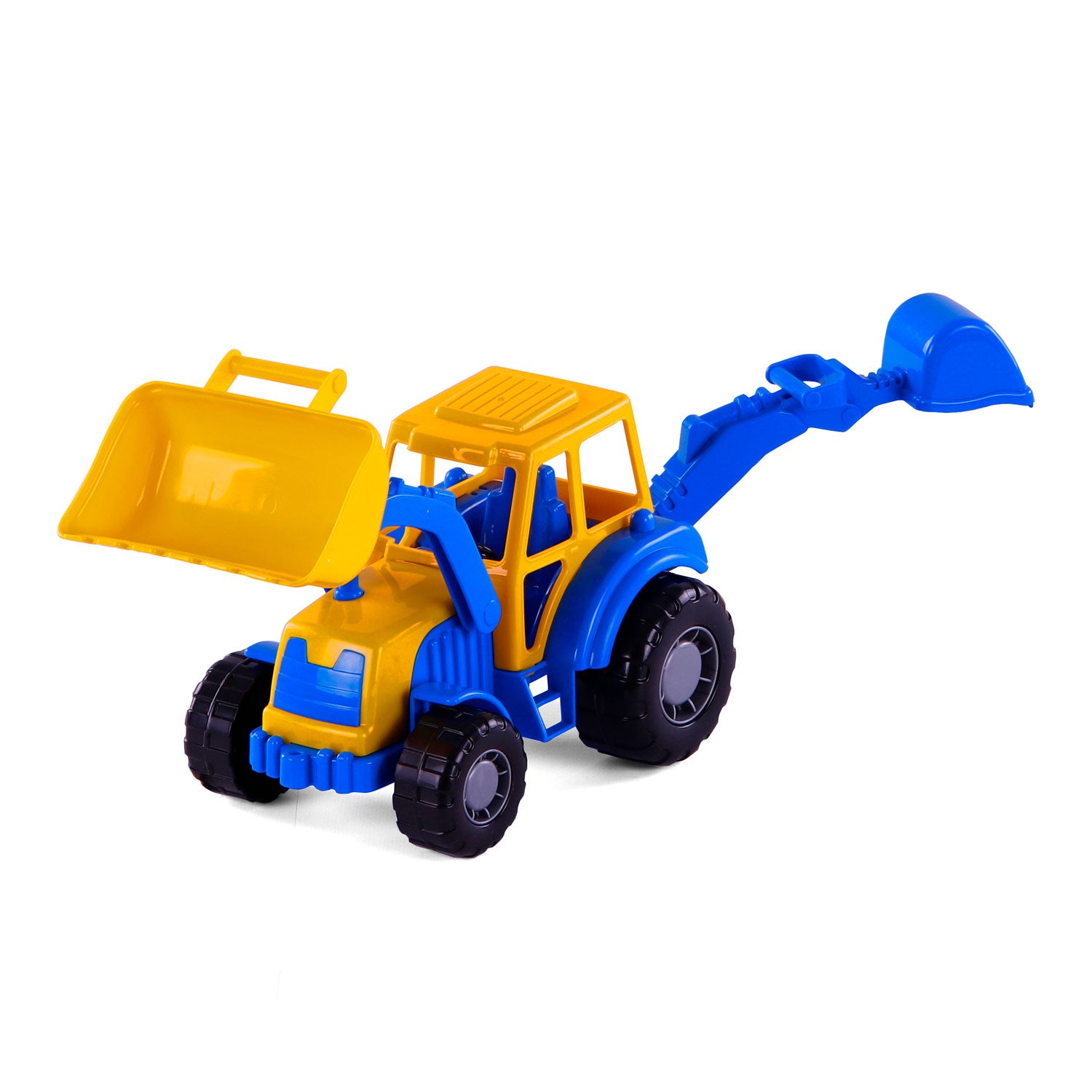 Cavallino tractor met voorlader blauw