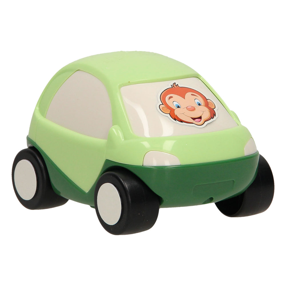 Cavallino safari vrolijke auto groen