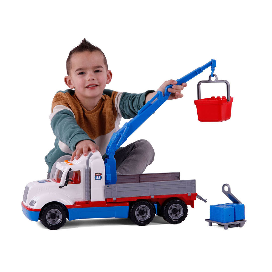 Cavallino torpedo kraanwagen, schaal 1:16