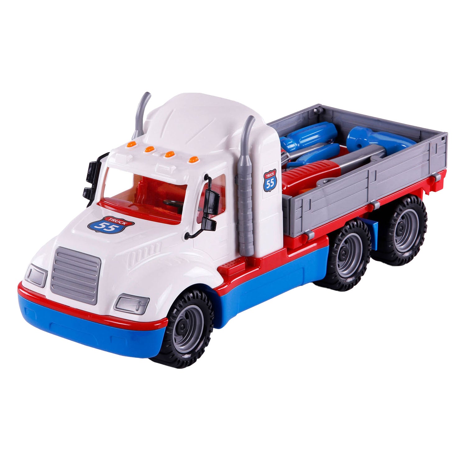 Cavallino torpedotruck met 7 gereedschappen, schaal 1:16