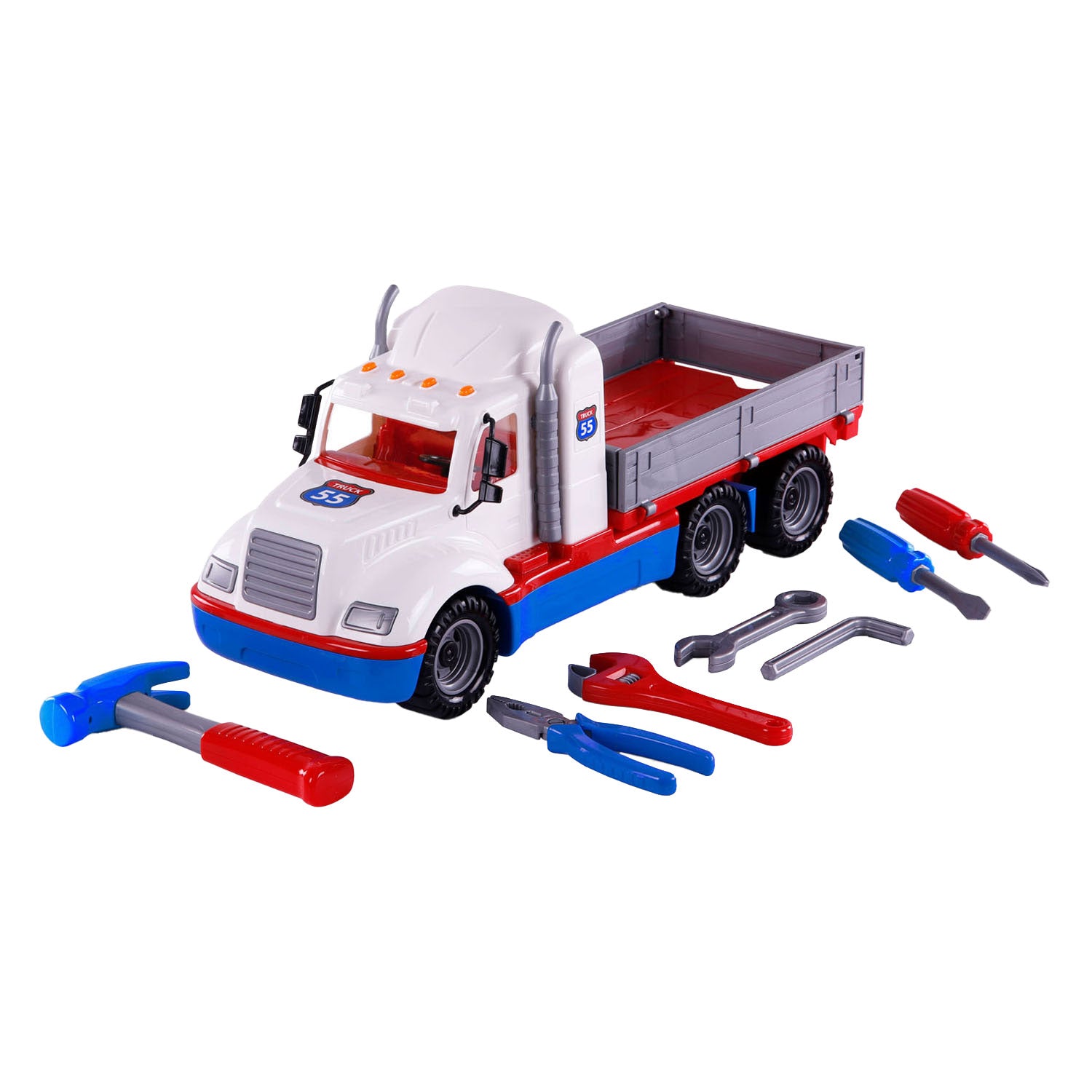 Cavallino torpedotruck met 7 gereedschappen, schaal 1:16