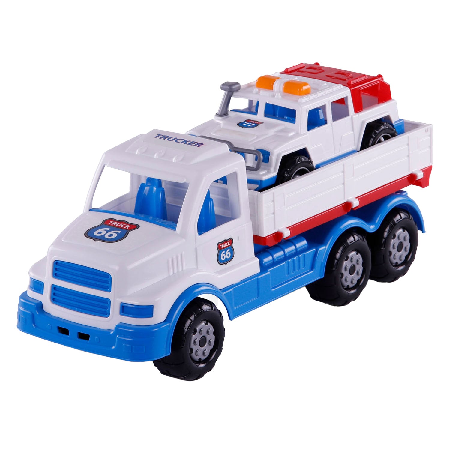 Cavallino xl torpedovrachtwagen met jeep, 46,6cm