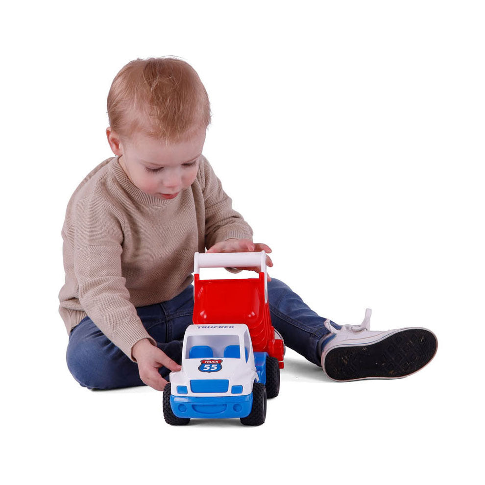 Cavallino gripkiepvrachtwagen met rubberbanden, 26cm