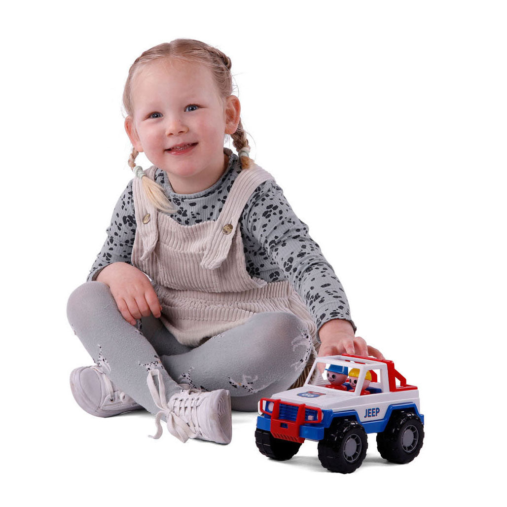 Cavallino jeep met 2 speelfiguren