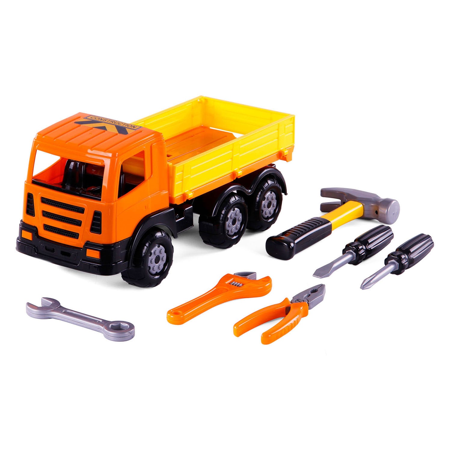 Cavallino xl kiepvrachtwagen met gereedschap, 6dlg.