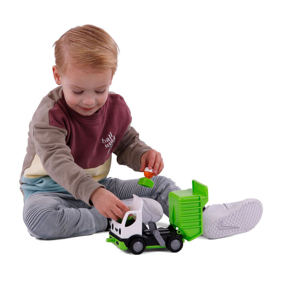 Cavallino mijn eerste kiepvrachtwagen groen, 19cm