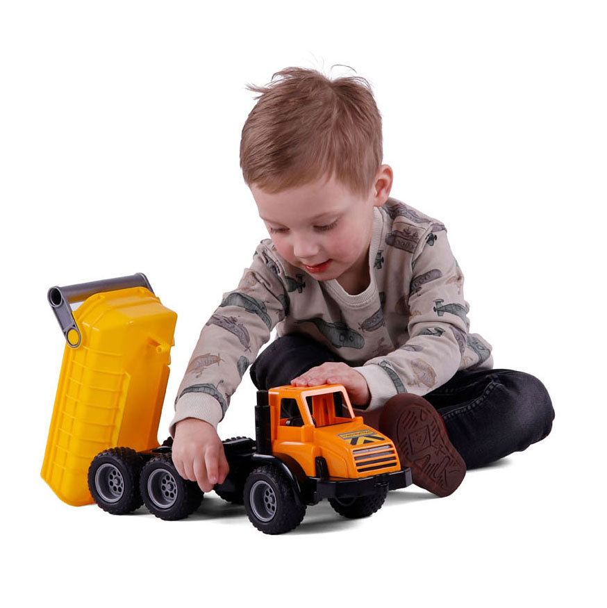 Cavallino gripkiepvrachtwagen met rubberbanden, 42cm