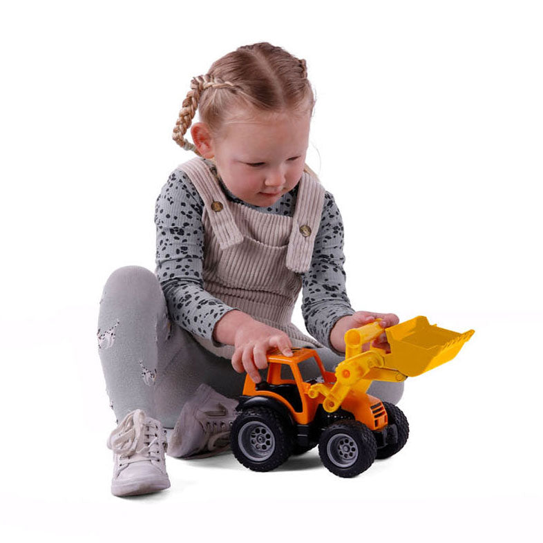 Cavallino griptractor met rubberbanden, 32cm