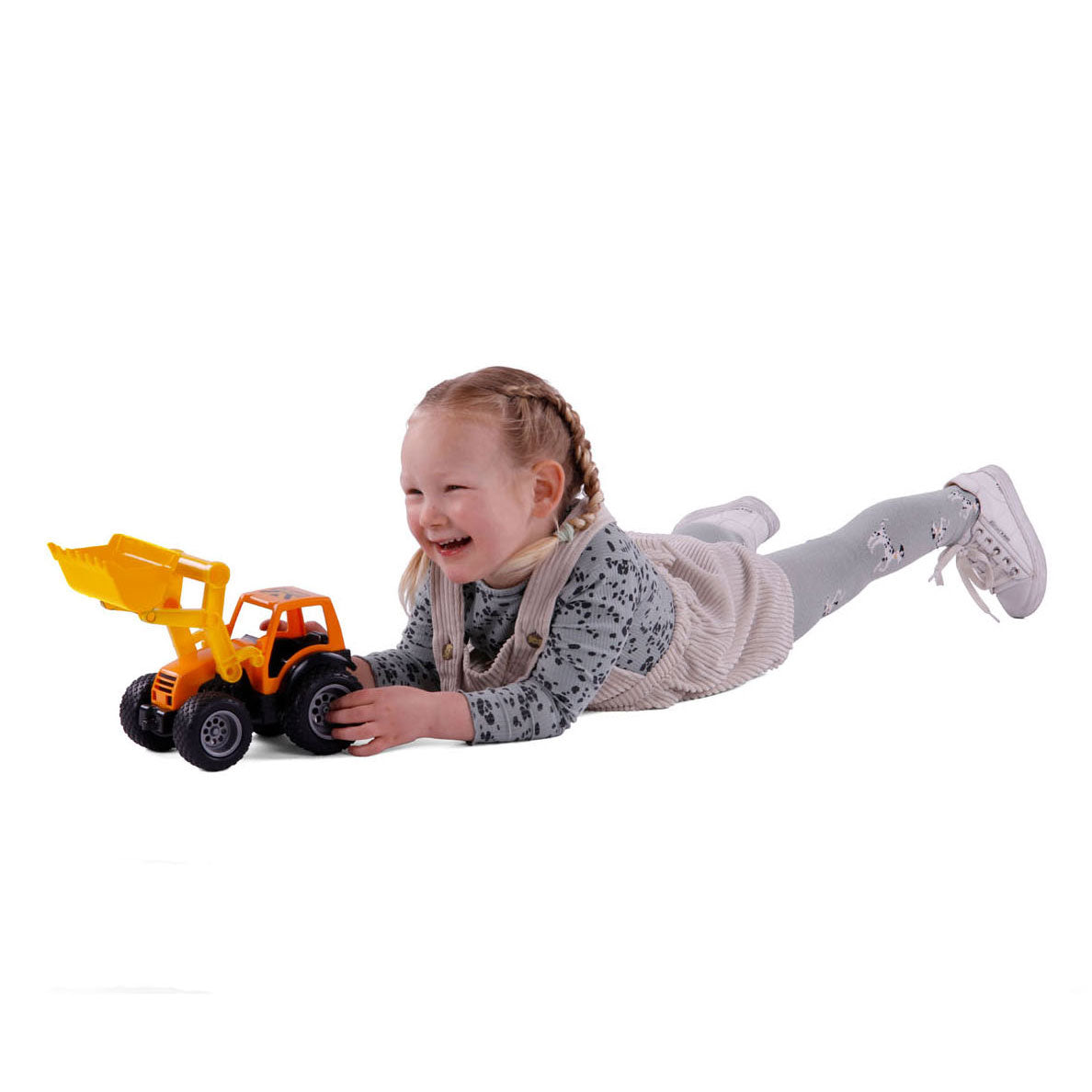 Cavallino griptractor met rubberbanden, 32cm