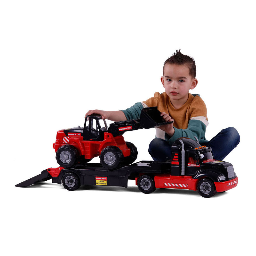 Cavallino mammoet torpedovrachtwagen met bulldozer, schaal 1:16
