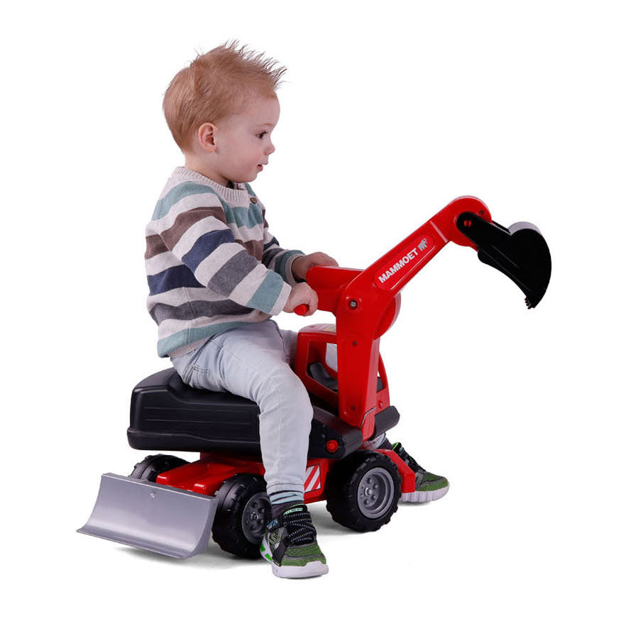 Cavallino mammoet graafmachine loopauto