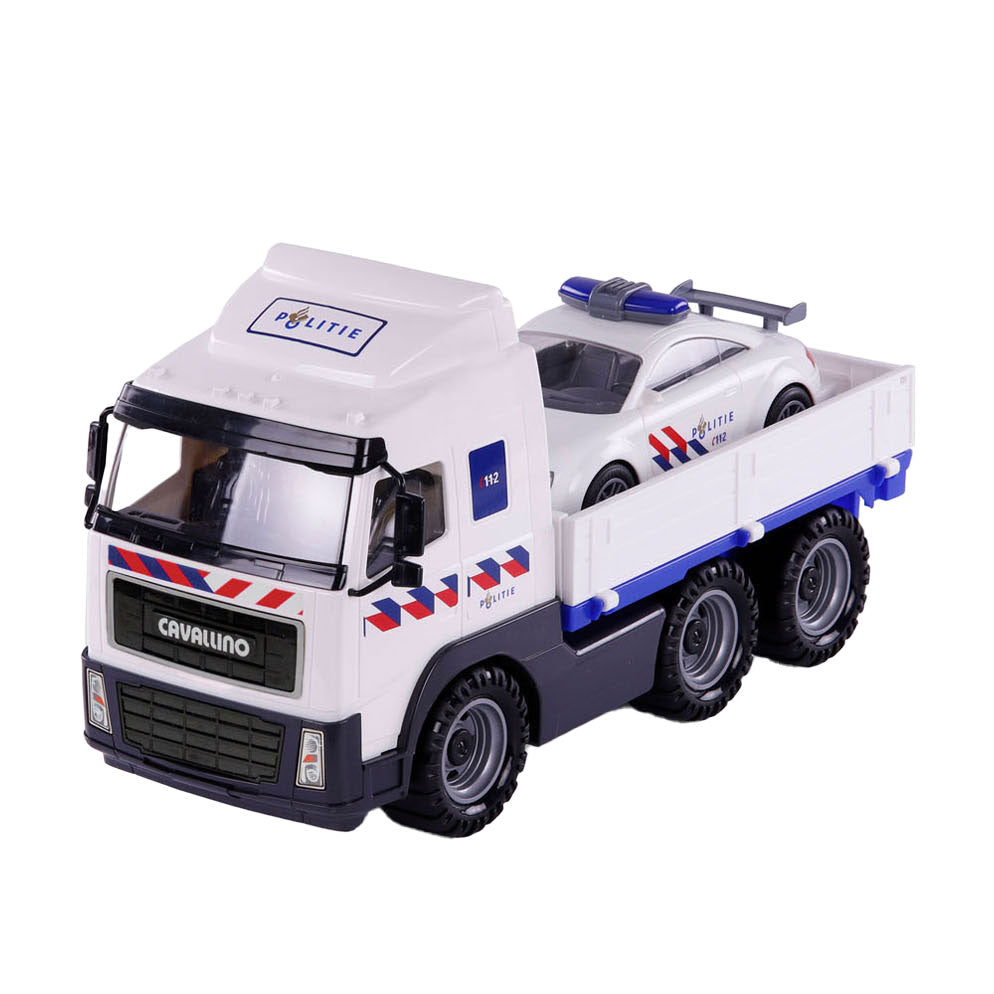 Cavallino police truck and police car, scale 1:16