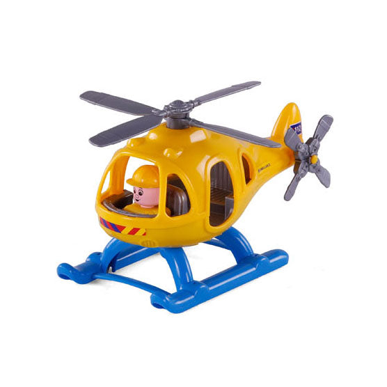 Cavallino ambulancehelikopter met speelfiguur, 29,5cm