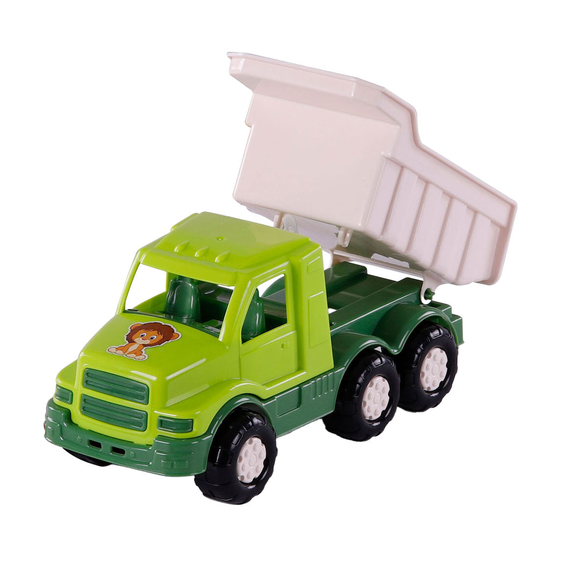Cavallino safari torpedo kiepvrachtwagen groen, 26,5cm