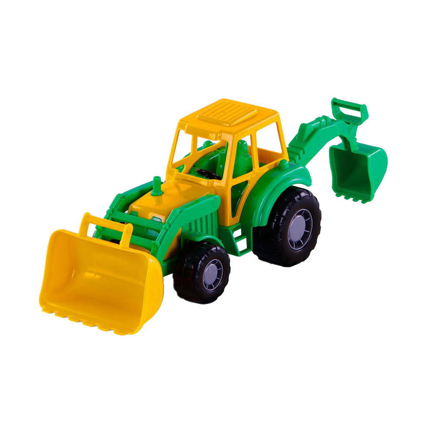 Cavallino Junior Digger Tractor Green