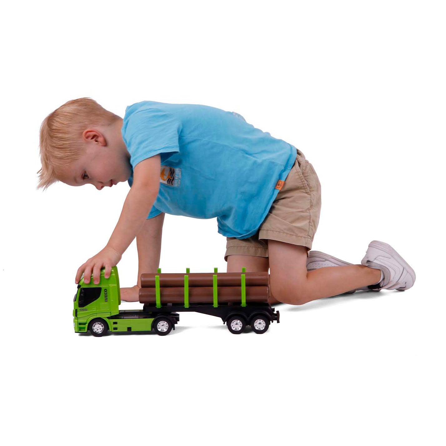 Cavallino iveco boomstam vrachtwagen schaal 1:30