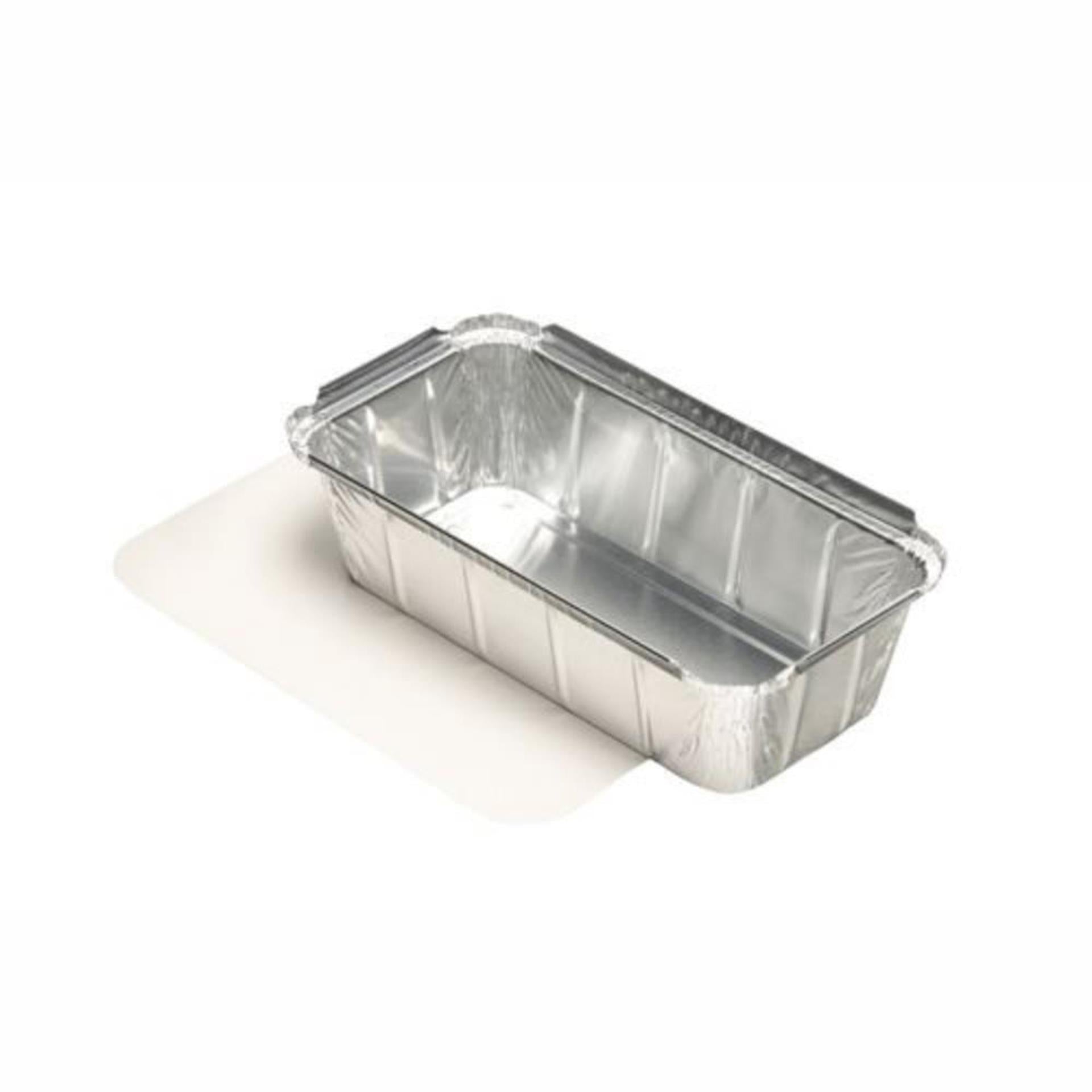 Papstar aluschalen 1ltr met deksel10st