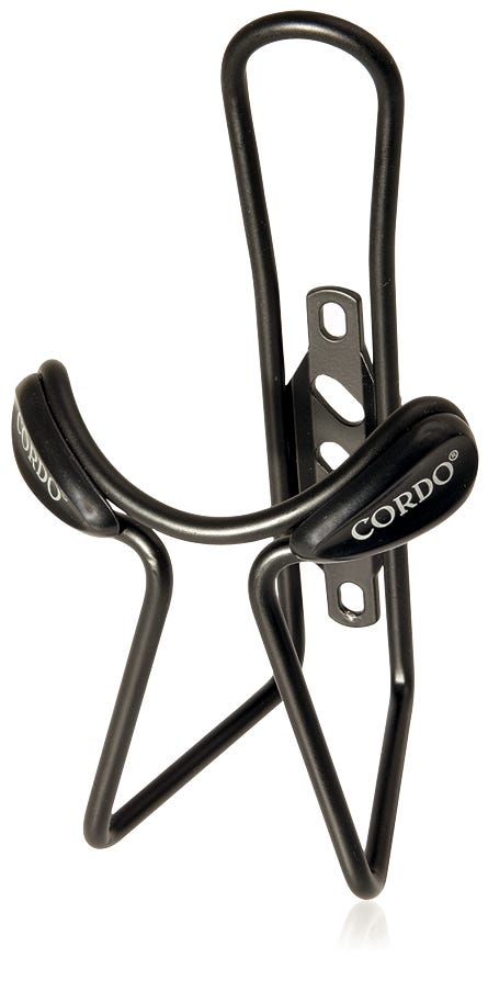 Cordo trackey bidonhouder aluminium - zwart