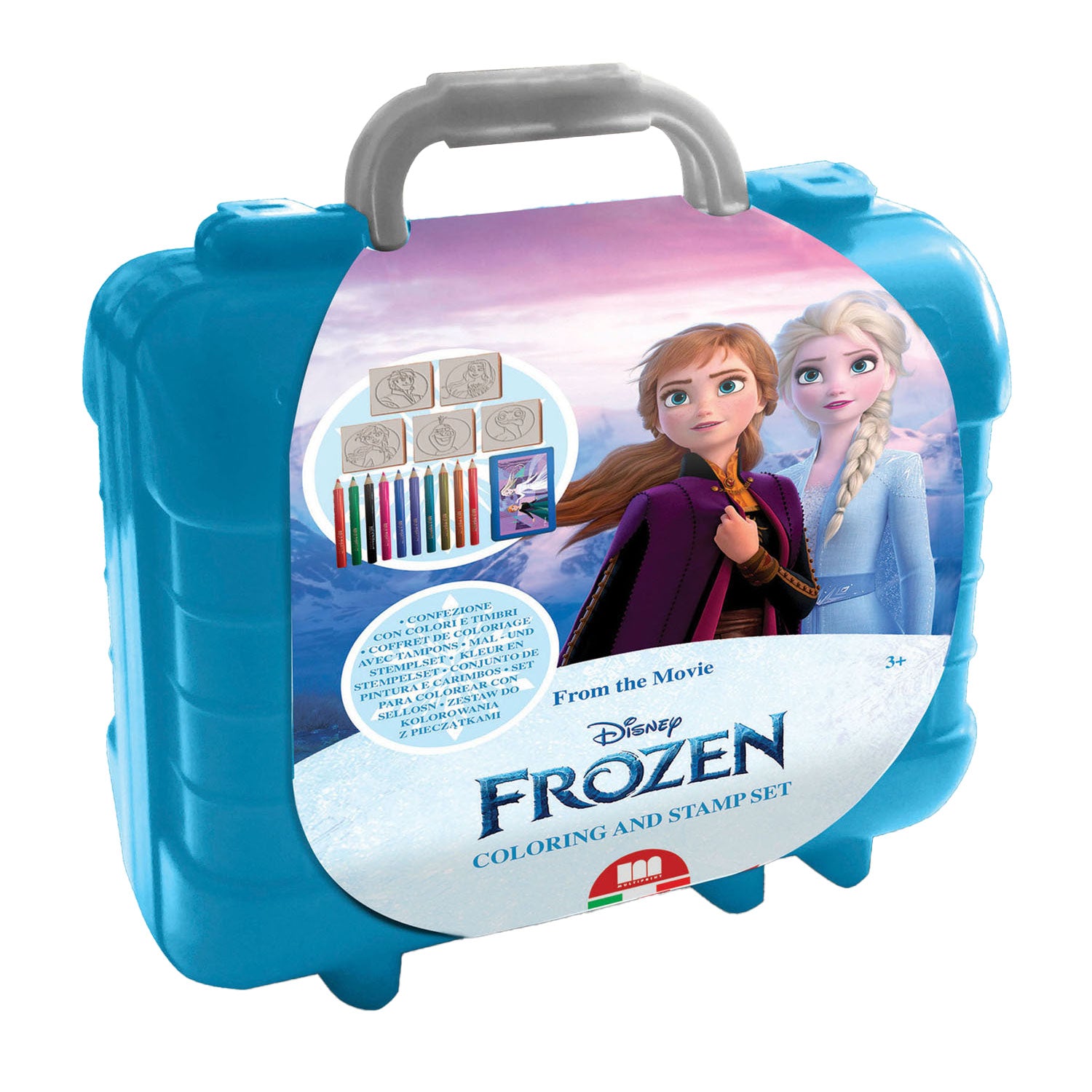 Multiprint frozen reis stempel- en kleurkoffer