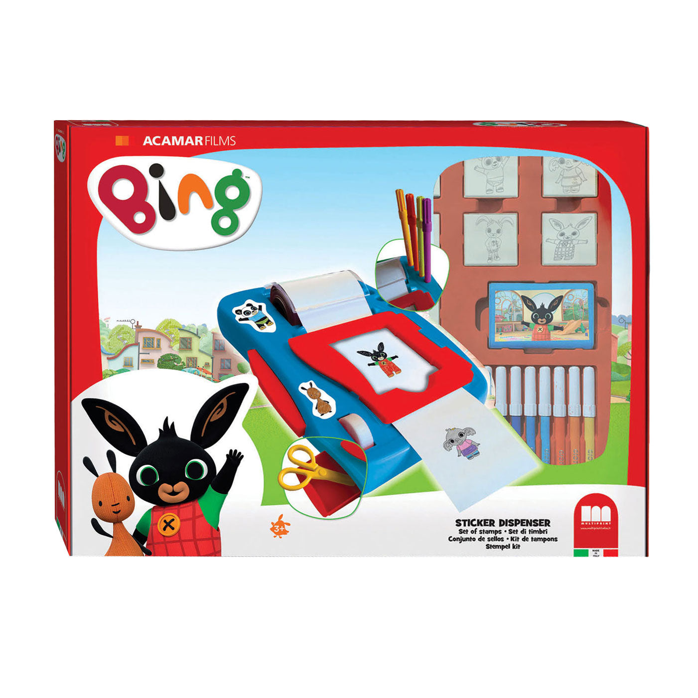 Multiprint bing stickermachine set