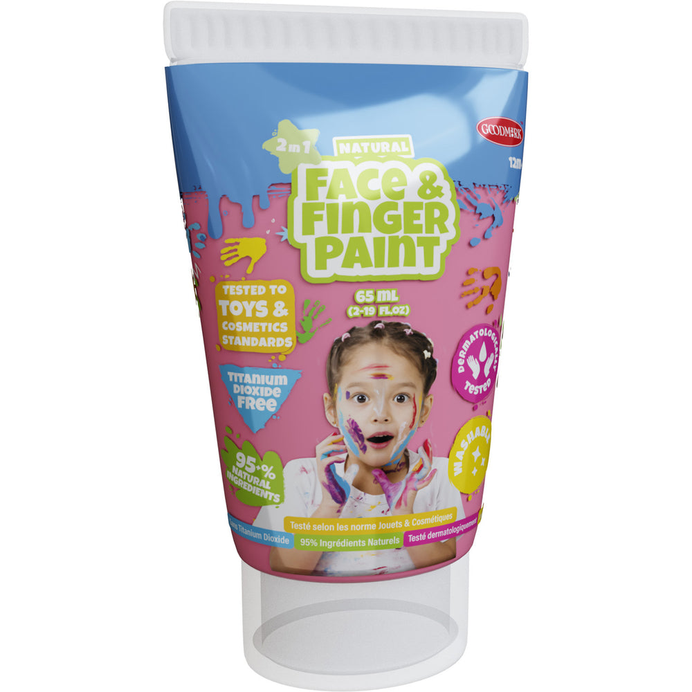 Boti natuurlijke gezichtsvingerverf tube - roze, 65 ml