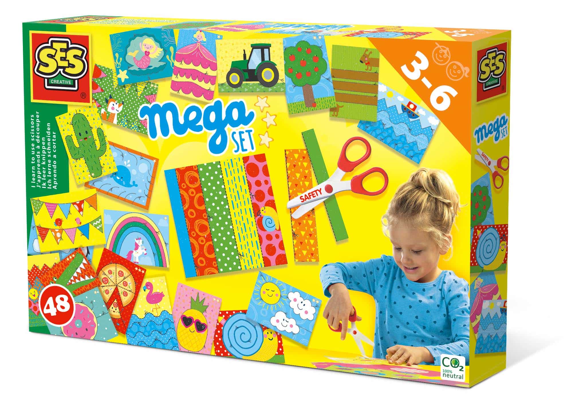 SES Ik Leer Knippen - Megaset