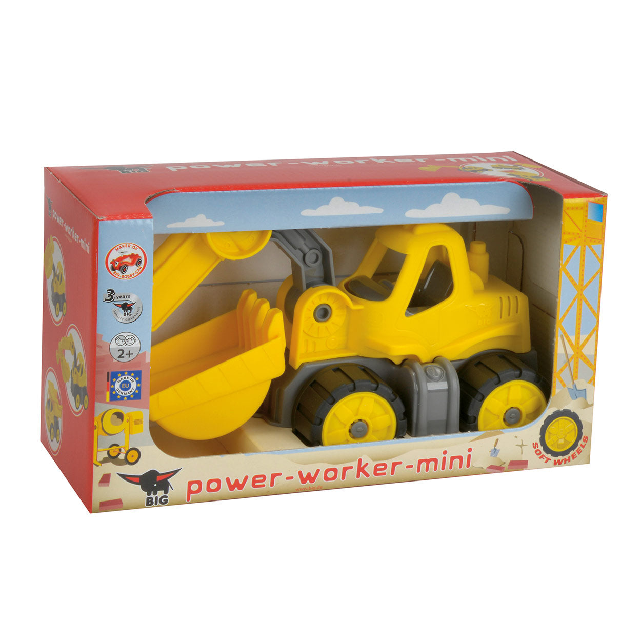 Grote krachtwerker mini graafmachine