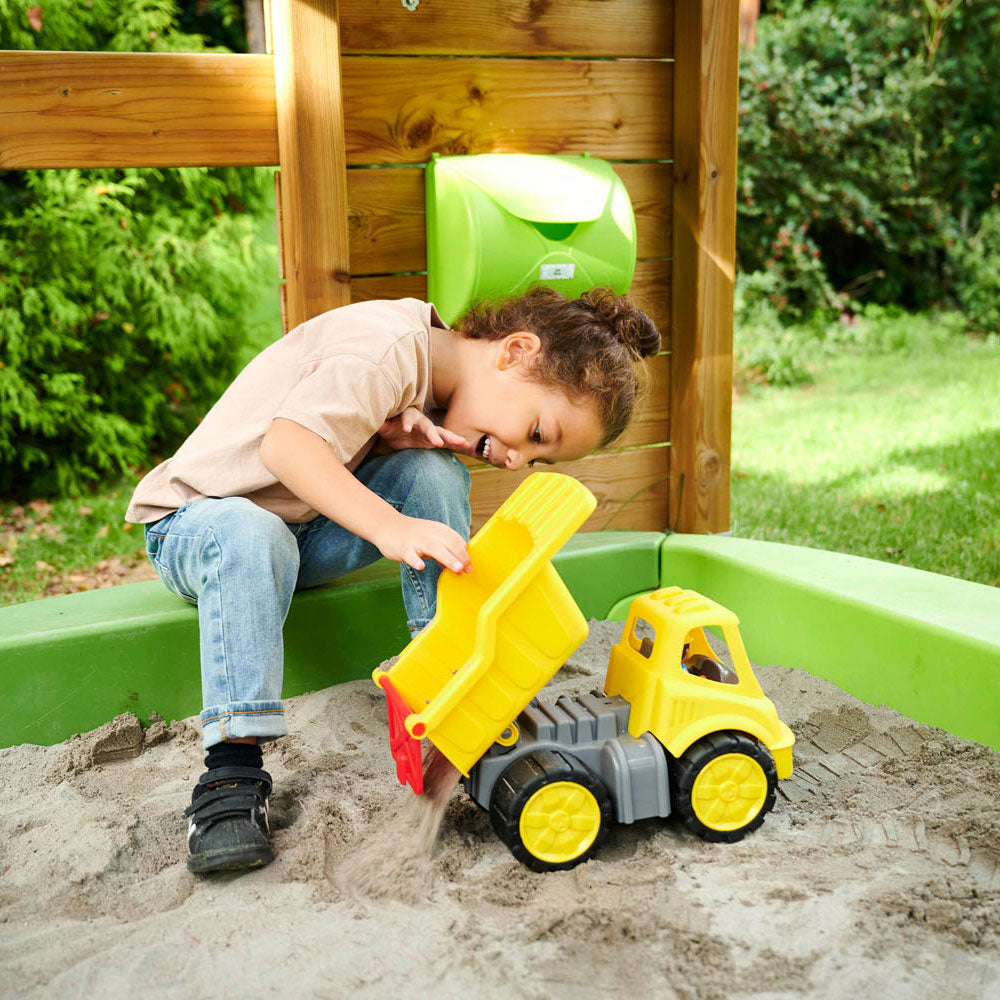 Simba Power-Worker Kiepwagen + Figuur