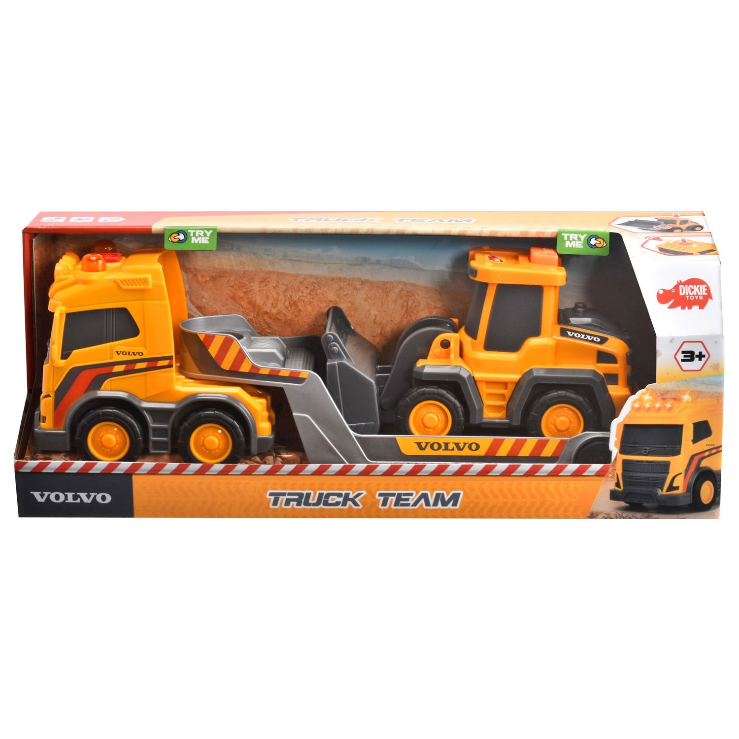 Volvo Truck Team ontmoette Graafmachine