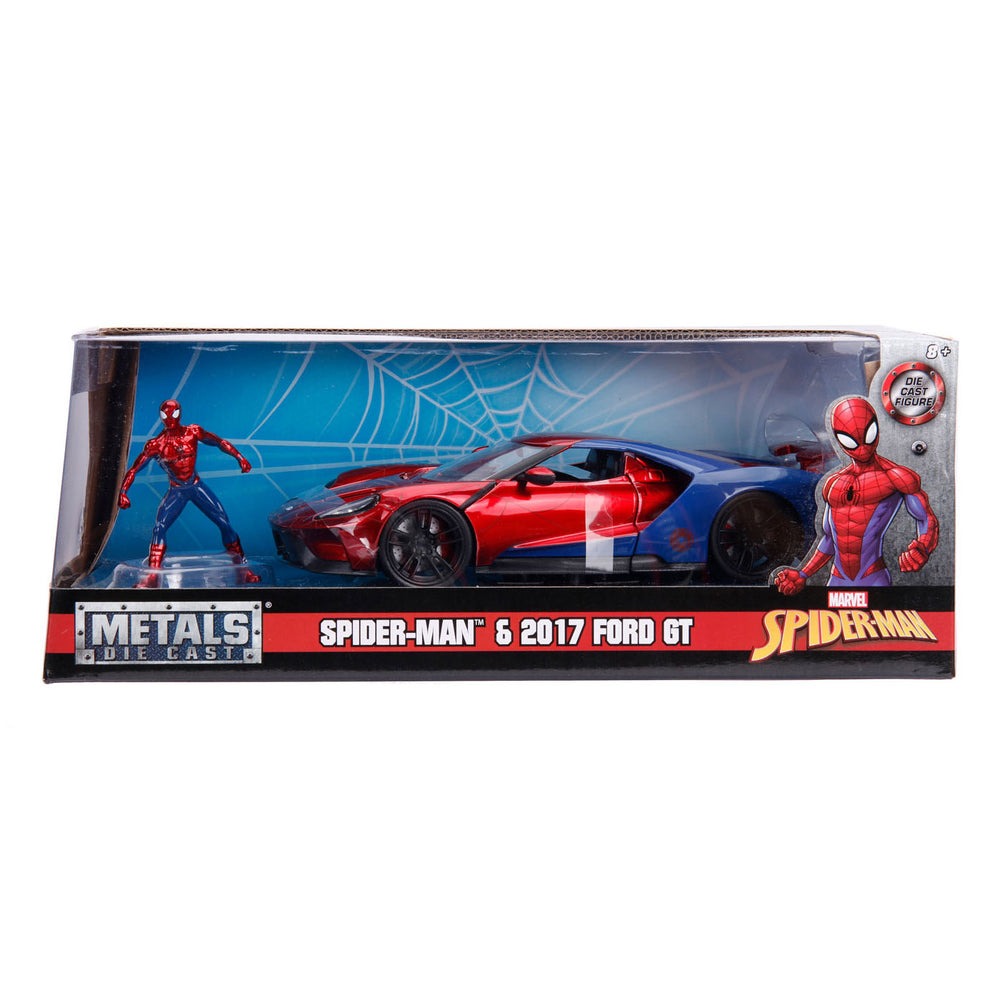 Jada Marvel Spider-Man 2017 Ford GT 1:24