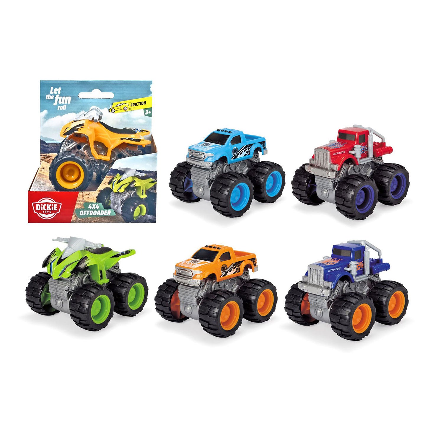 Dickie 4x4 Offroader Monstertruck