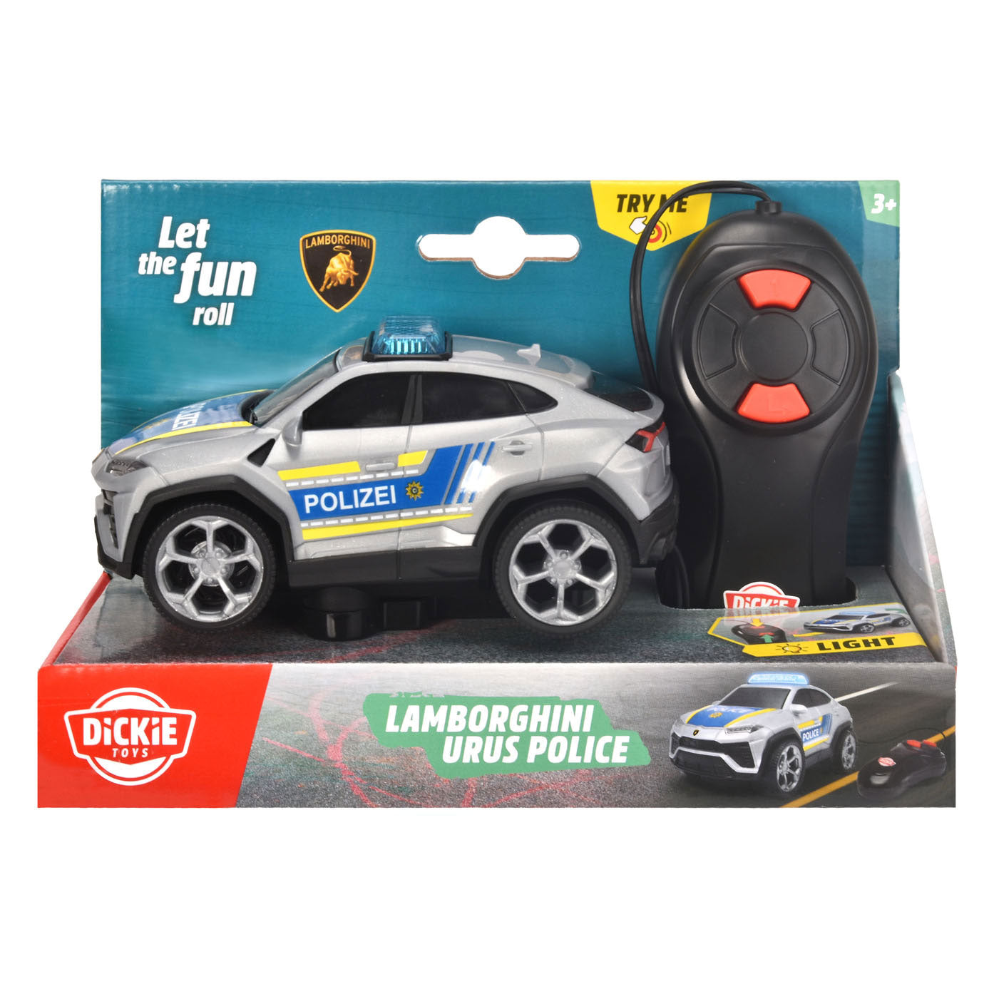 Dickie RC Bestuurbare Auto Lamborghini Urus Politie