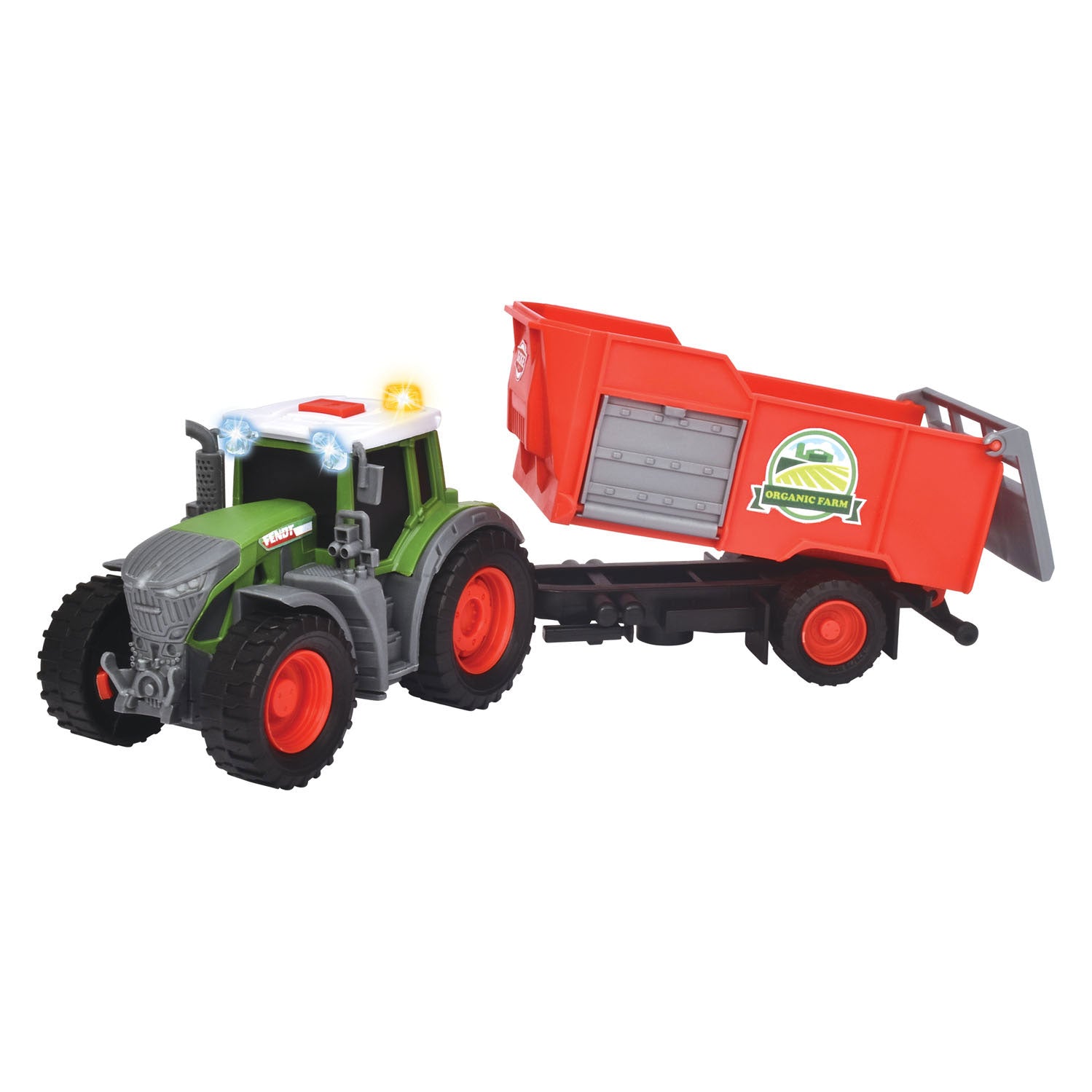 Dickie Fendt Trekker met aanhanger