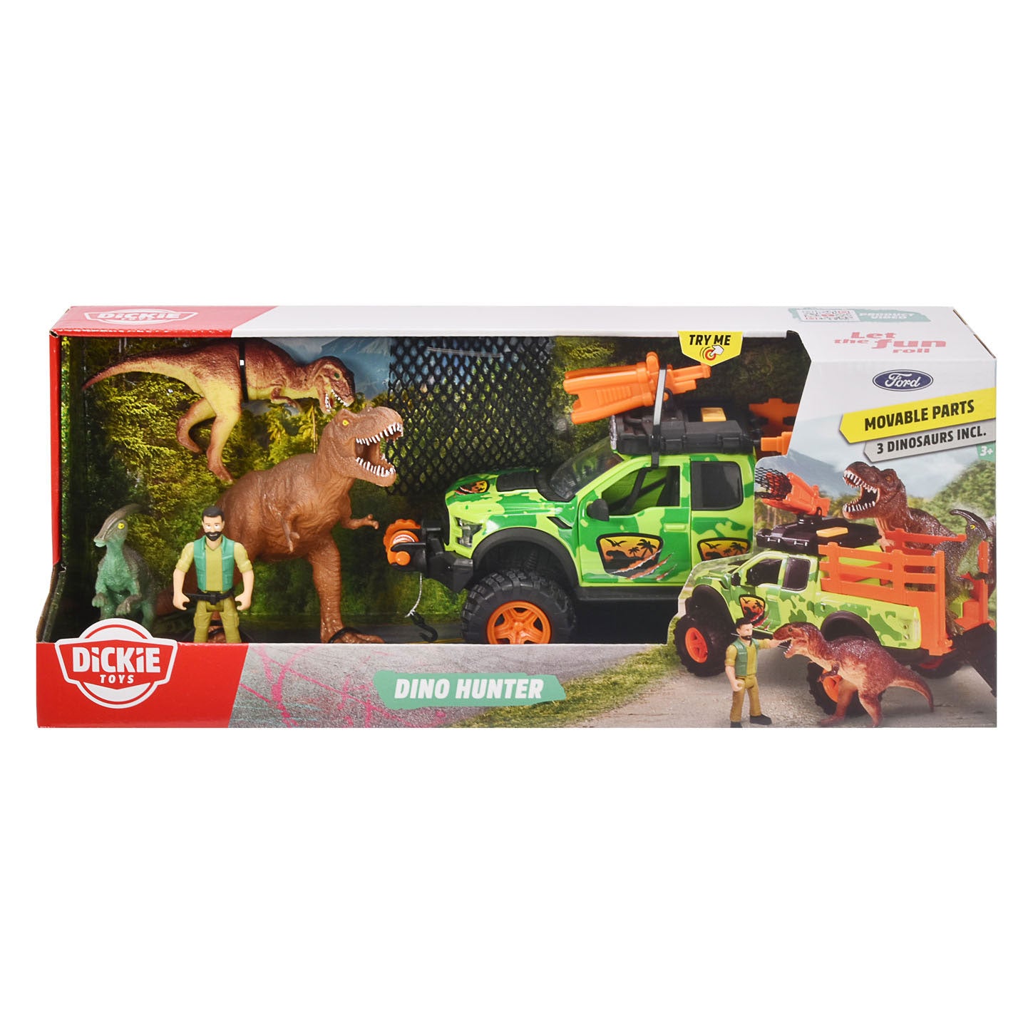Dickie dino hunter speelset
