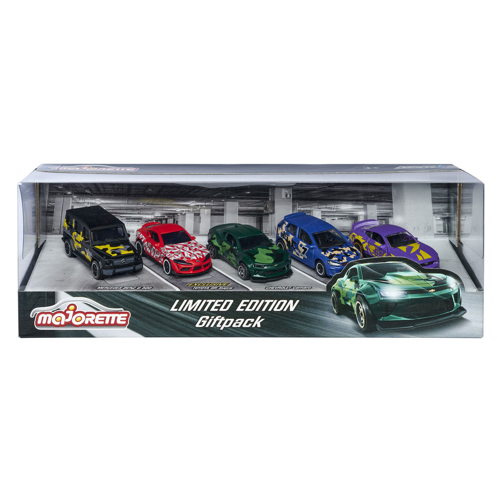 Majorette Limited Edion Auto's Geschenkverpakking, 5st.