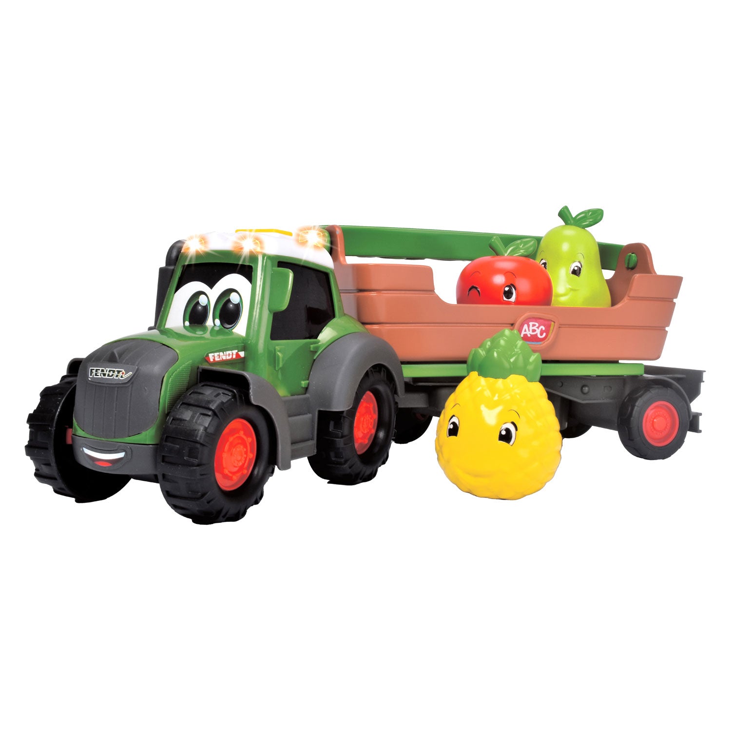 ABC Freddy Fruit Tractor met Aanhangwagen