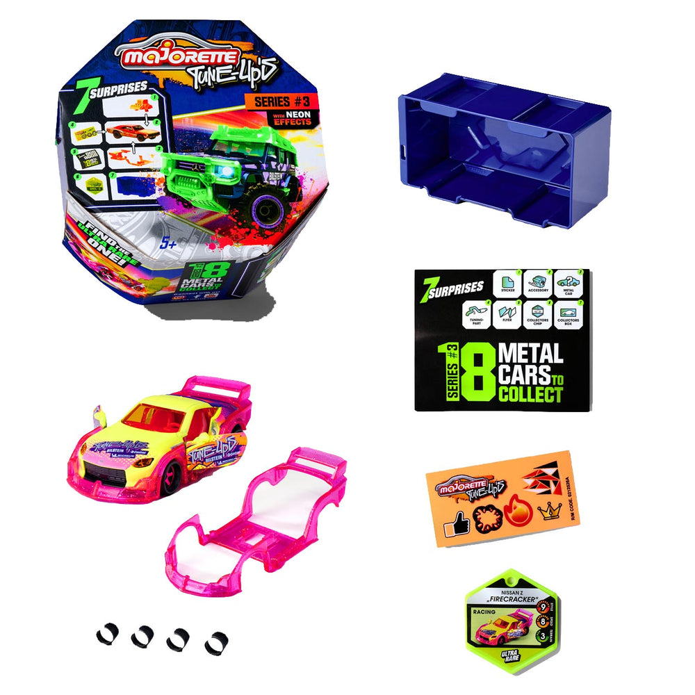 Majorette Tune Up's 3 Raceauto's