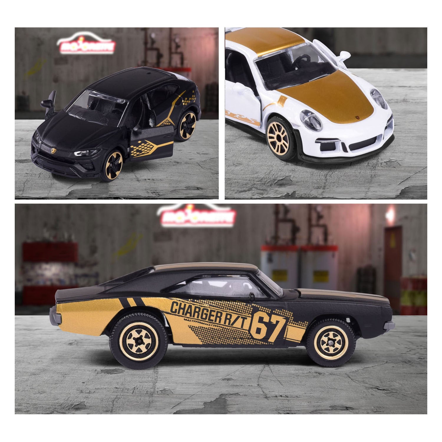 Majorette Limited Edition 9 Speelauto's Giftpack, 13st.